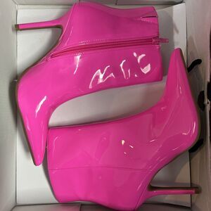 I.N.C. International Concepts Women's Fuchsia Holand Pointed-Toe Dress Booties 6